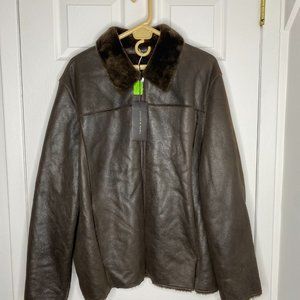 Andrew Marc Genuine Shearling Leather Jacket